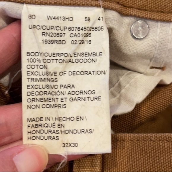 Vintage distressed Dickies duck canvas pants - Picture 5 of 7